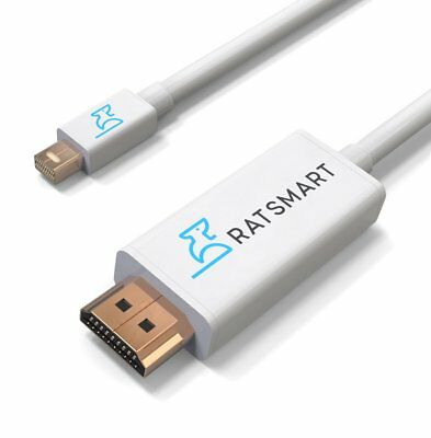 Thunderbolt To Hdmi Adapter Cable Mini Displayport For Macbook Pro Air, Surface